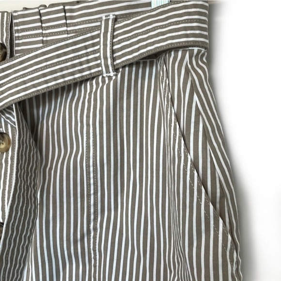 Abercrombie & Fitch Striped Button Up Skirt - Picture 3 of 6